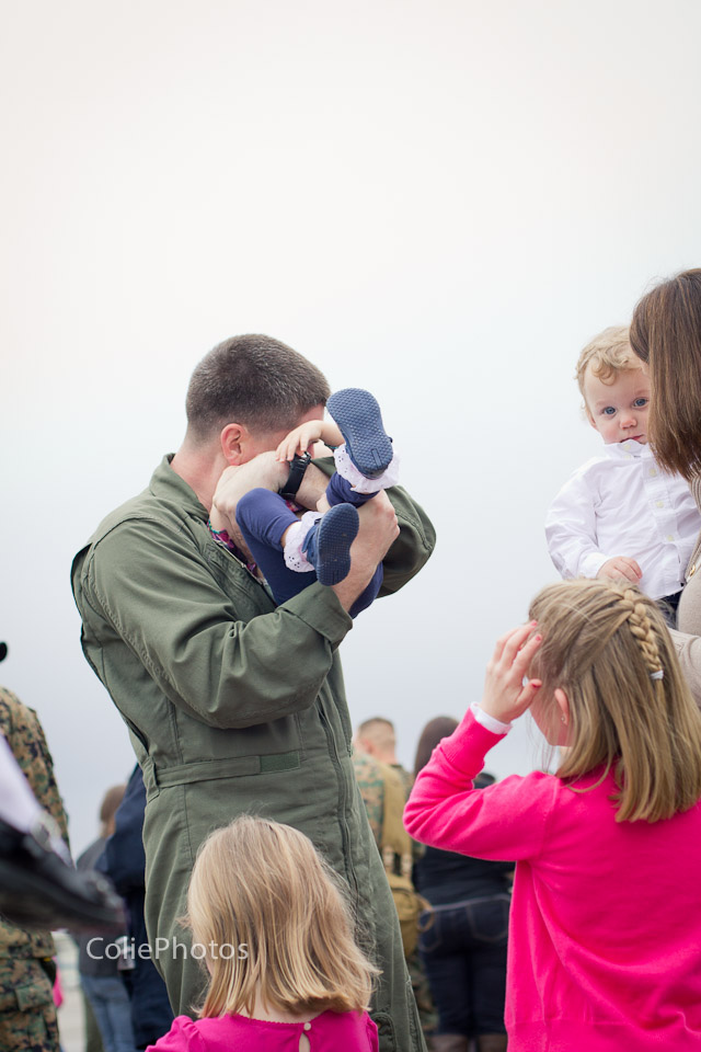 military homecoming daddy love