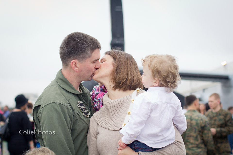 Camp Lejeune, NC military homecoming