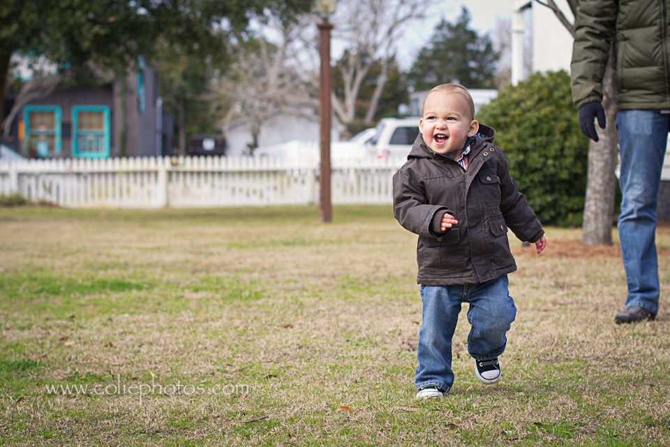 toddler boy with dad