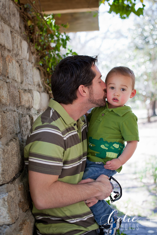 Dad and son photography