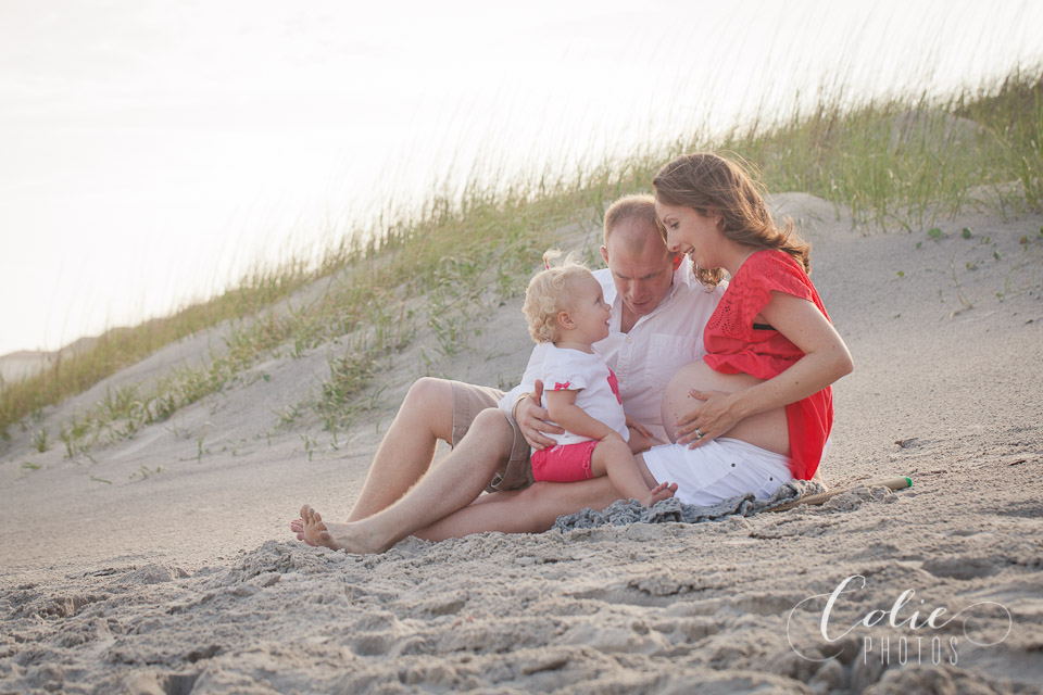 North Topsail Beach Maternity Photography