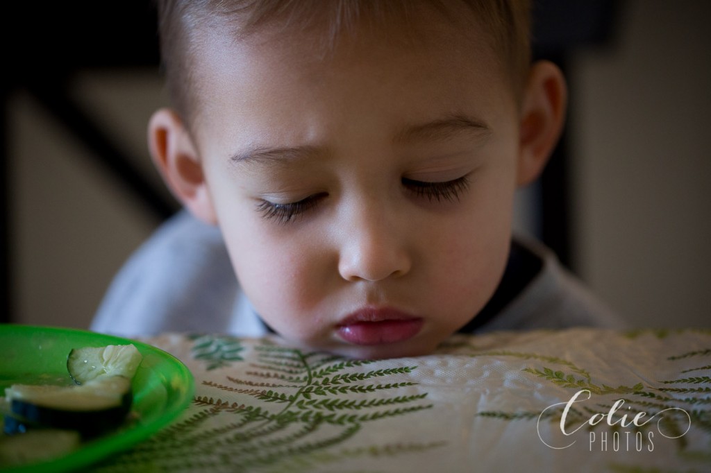 Day 58: 100mm 2.8L | ISO 1600 | f/2.8 | 1/60 pouty lips at the table