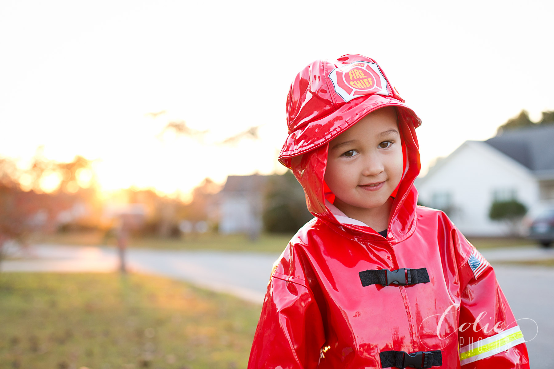 Halloween costume fireman